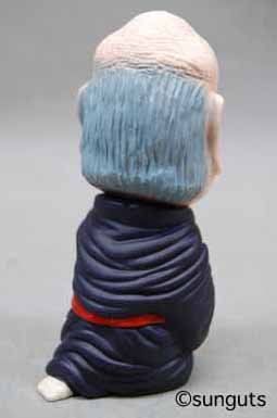 Specter figure by Shigeru Mizuki, produced by Sunguts. Back view.