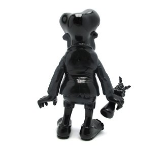 Fungah - Black Version figure by Dr. Uo, produced by Cure Toys. Back view.