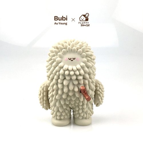 10th Anniversary Treeson figure by Bubi Au Yeung, produced by Fluffy House. Front view.