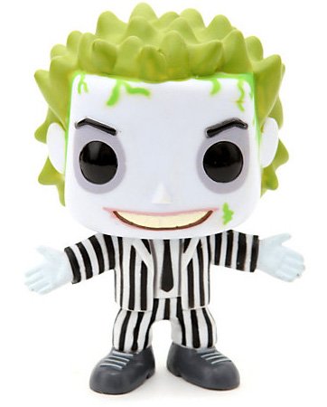 POP! Movies - Beetlejuice figure by Funko, produced by Funko. Front view.