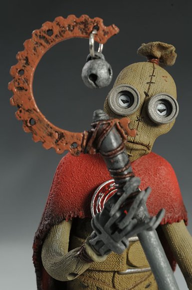 1 figure by Tim Burton, produced by Neca. Detail view.
