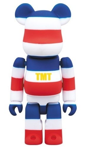 2018 TMT BE@RBRICK 100% figure, produced by Medicom Toy. Front view.