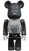 2G BLACK CHROME BE@RBRICK 100％