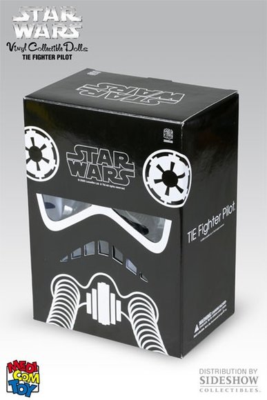 TIE Fighter Pilot - VCD No.65  figure by H8Graphix, produced by Medicom Toy. Packaging.