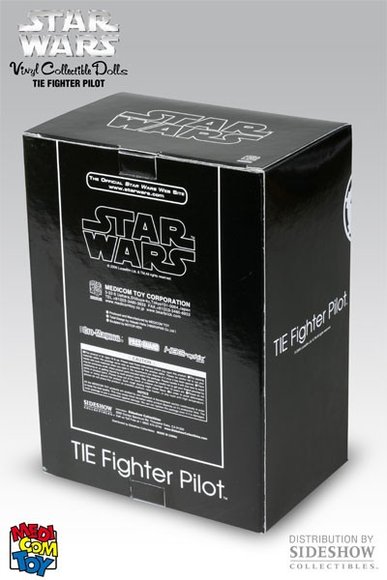 TIE Fighter Pilot - VCD No.65  figure by H8Graphix, produced by Medicom Toy. Packaging.