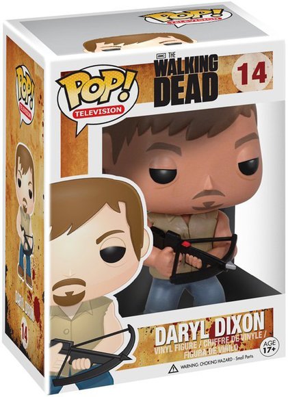 POP! The Walking Dead - Daryl Dixon figure by Funko, produced by Funko. Packaging.