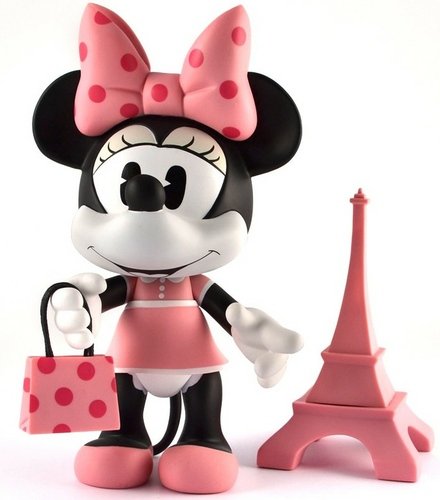 8 Minnie Mouse - Paris figure by Disney, produced by Artoyz Originals. Front view.