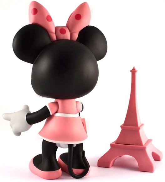 8 Minnie Mouse - Paris figure by Disney, produced by Artoyz Originals. Back view.