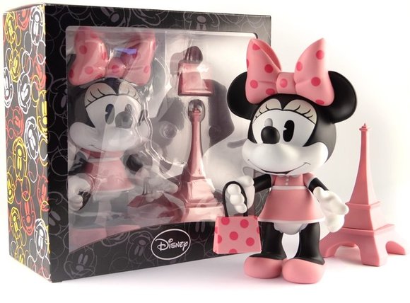 8 Minnie Mouse - Paris figure by Disney, produced by Artoyz Originals. Packaging.
