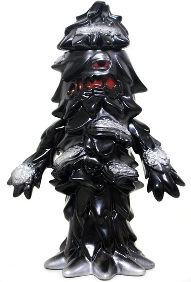 Toxic Conifer - Black figure by Gargamel, produced by Gargamel. Front view.