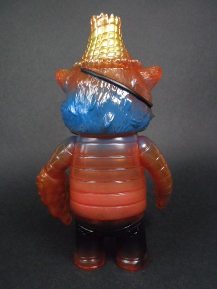 Randall - Rootbeer figure by Bwana Spoons, produced by Gargamel. Back view.