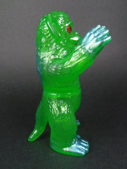 Mini Rokuron (ミニロクロン) - Clear Green figure by Gargamel, produced by Gargamel. Side view.
