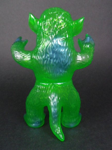 Mini Rokuron (ミニロクロン) - Clear Green figure by Gargamel, produced by Gargamel. Back view.