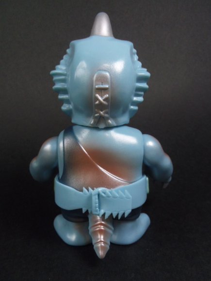 Gargamess (ガーガメス) - Light Blue w/ Copper Spray figure by Gargamel, produced by Gargamel. Back view.