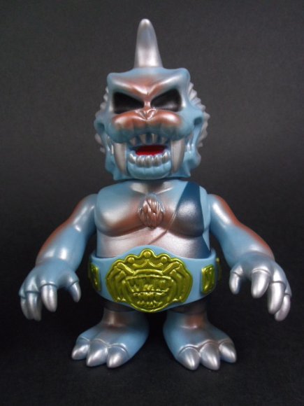 Gargamess (ガーガメス) - Light Blue w/ Copper Spray figure by Gargamel, produced by Gargamel. Front view.