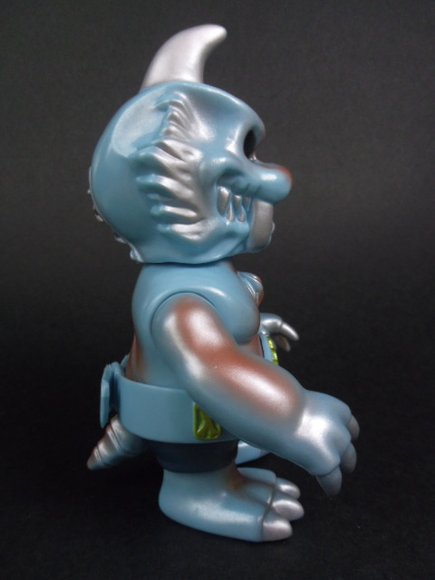 Gargamess (ガーガメス) - Light Blue w/ Copper Spray figure by Gargamel, produced by Gargamel. Side view.