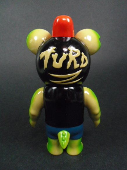 100% Rockin Out Le Turd - NYCC 11 figure by Le Merde, produced by Super7. Back view.