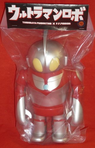 Ultraman Robo figure by P.P.Pudding (Gen Kitajima), produced by P.P.Pudding. Packaging.