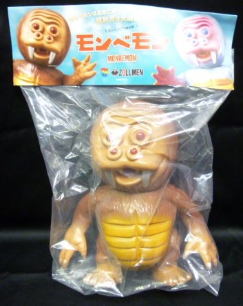Monbemon (モンベモン) figure by Zollmen, produced by Zollmen. Packaging.