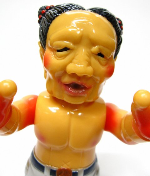 Boo Juice 汁バァ figure by Atom A. Amaresura, produced by Realxhead. Detail view.
