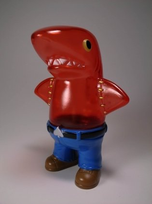 Sametan - Dokidoki Osaka Exclusive figure by Koji Harmon (Cometdebris), produced by Cometdebris. Side view.