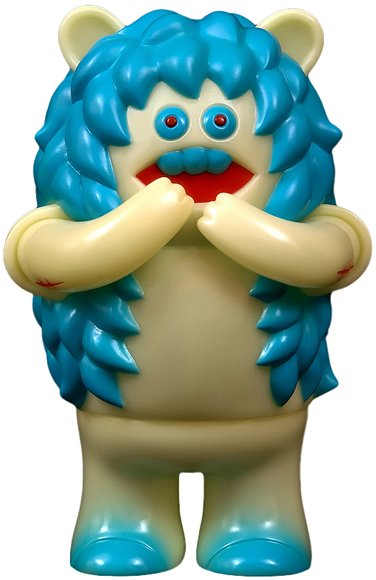 Burgerbuns - SSSS 11 figure by Le Merde, produced by Super7. Front view.