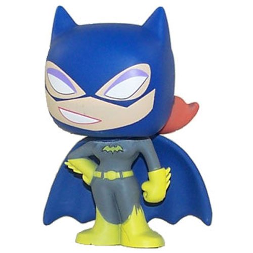 Bat Girl figure by Dc Comics, produced by Funko. Front view.