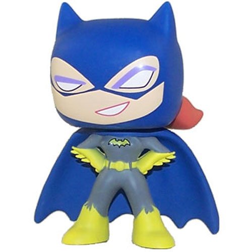 Bat Girl figure by Dc Comics, produced by Funko. Front view.