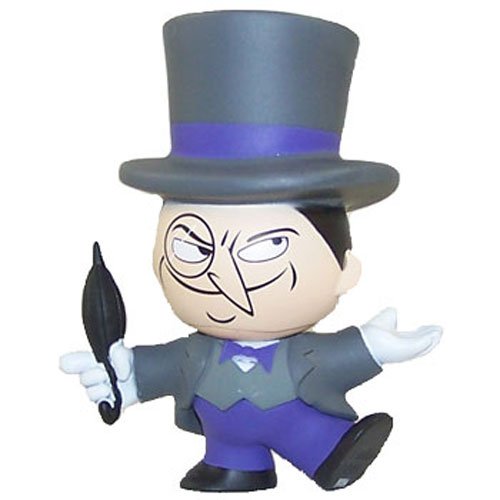 The Penguin figure by Dc Comics, produced by Funko. Front view.