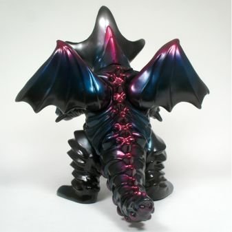 Gibaza - Black figure by Dream Rocket, produced by Dream Rocket. Back view.