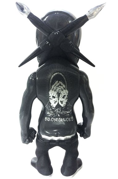 Rebel Ink - Black Dallas figure by Usugrow, produced by Secret Base. Back view.