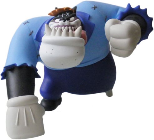 Runaway Brain Julius figure by Disney, produced by Bounty Hunter (Bxh). Front view.