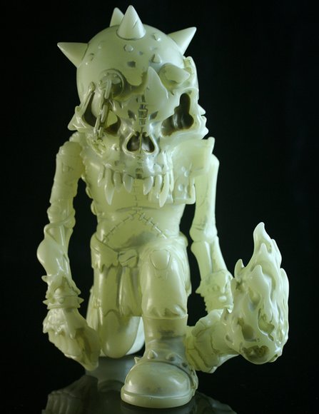 Mad Battle Man figure by Mike Sutfin, produced by Reckless Toys. Front view.