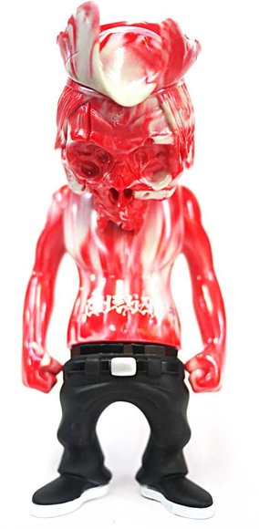 Rebel Captain - Year end 2011 figure by Usugrow X Pushead, produced by Secret Base. Front view.