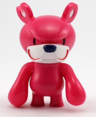 Baby KnuckleBear (ベビーナックルベア) - Pink figure by Touma, produced by Wonderwall. Front view.