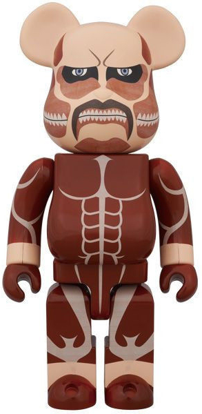 Colossal Titan (超大型巨人) Be@rbrick 400%