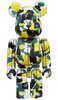 A BATHING APE 28TH ANNIVERSARY BAPE CAMO #1 BE@RBRICK 100%