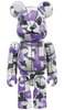 A BATHING APE 28TH ANNIVERSARY BAPE CAMO #1 BE@RBRICK 100%