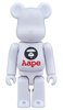 AAPE BY A BATHING APE (R) BE@RBRICK 100%