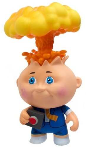 Adam Bomb figure, produced by Funko. Front view.