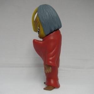 Adobarana (アドバラナ) figure by Shigeru Mizuki, produced by Sunguts. Side view.