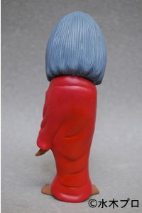 Adobarana (アドバラナ) figure by Shigeru Mizuki, produced by Sunguts. Back view.