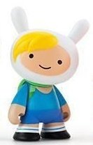 Adventure Time 3 Mini Series - Fionna figure, produced by Kidrobot. Front view.