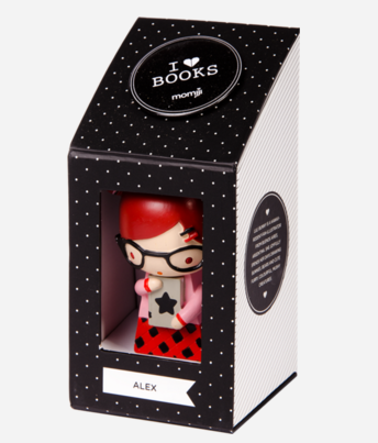 Alex figure by Luli Bunny, produced by Momiji. Packaging.