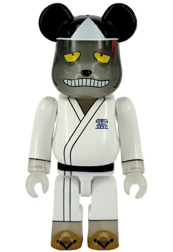 Artist Be@rbrick Series 28 figure by Kinet, produced by Medicom Toy. Front view.