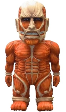 Attack on Titan - Colossal Titan  figure by Empty, produced by Empty. Front view.