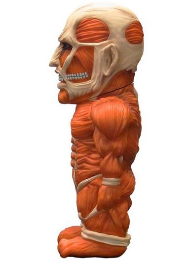 Attack on Titan - Colossal Titan  figure by Empty, produced by Empty. Side view.