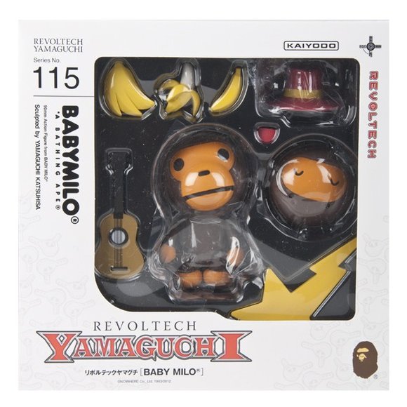 A Bathing Ape Kaiyodo Revoltech yamaguchi BABY MILO figure