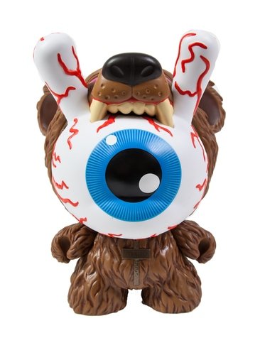 Bad News Dunny - Kodiak Edition 3 figure by Mishka, produced by Kidrobot. Front view.
