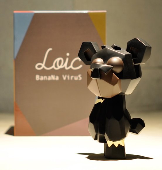 Loic - 1st Color figure by Banana Virus, produced by Instinctoy. Front view.